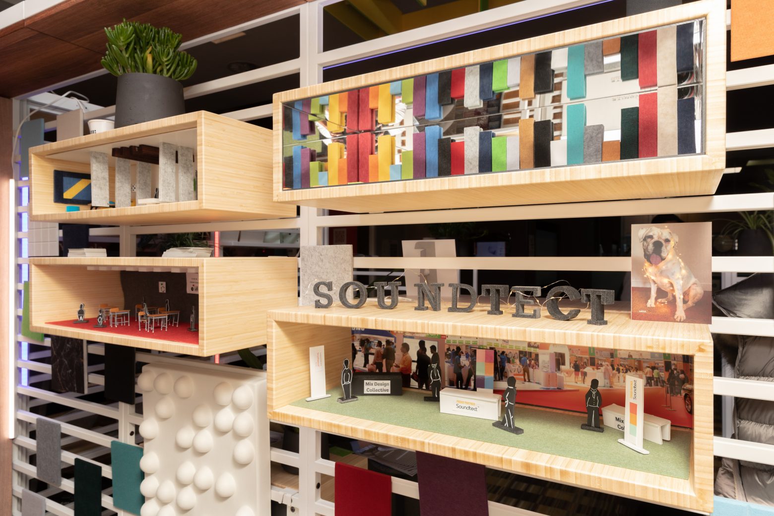 Soundtect detail at Mix Design Collective