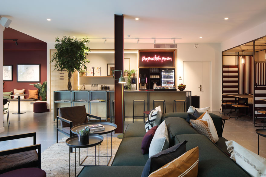 Communal areas also include a wellness area