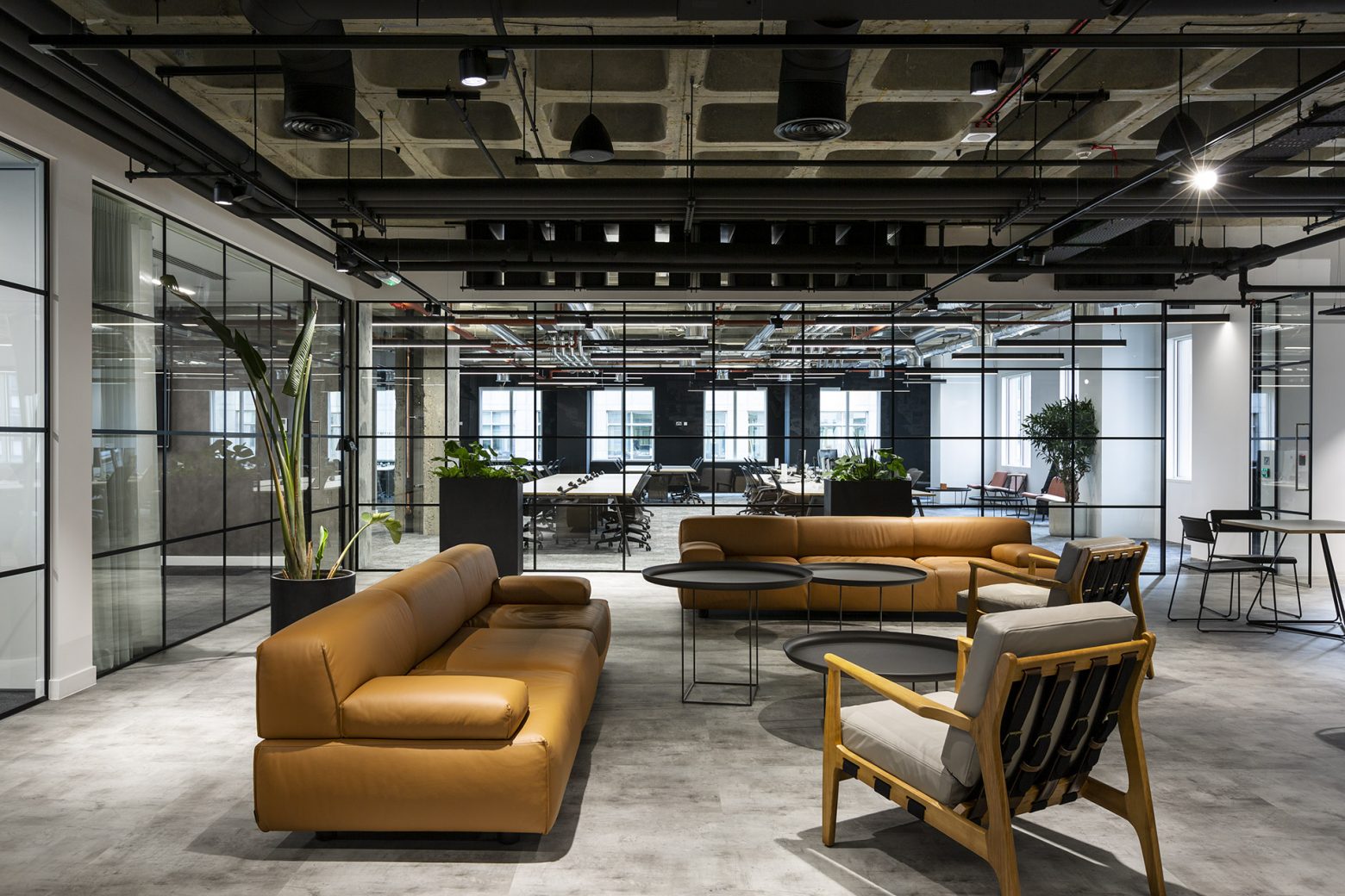 A glimpse into the fresh Canary Wharf image that Revolut calls home