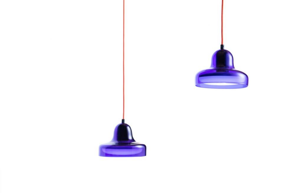 Purple lamp shade by Deadgood