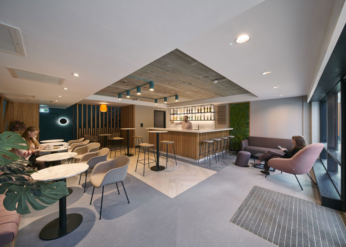 Main lounge bar area entrance