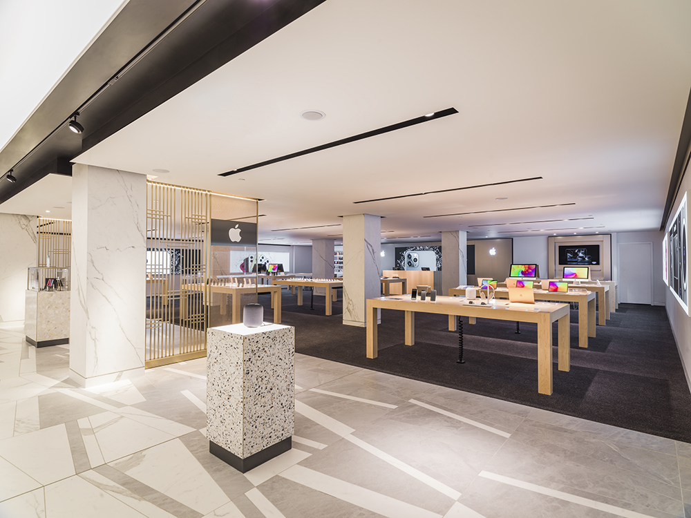 Apple department at Harrods