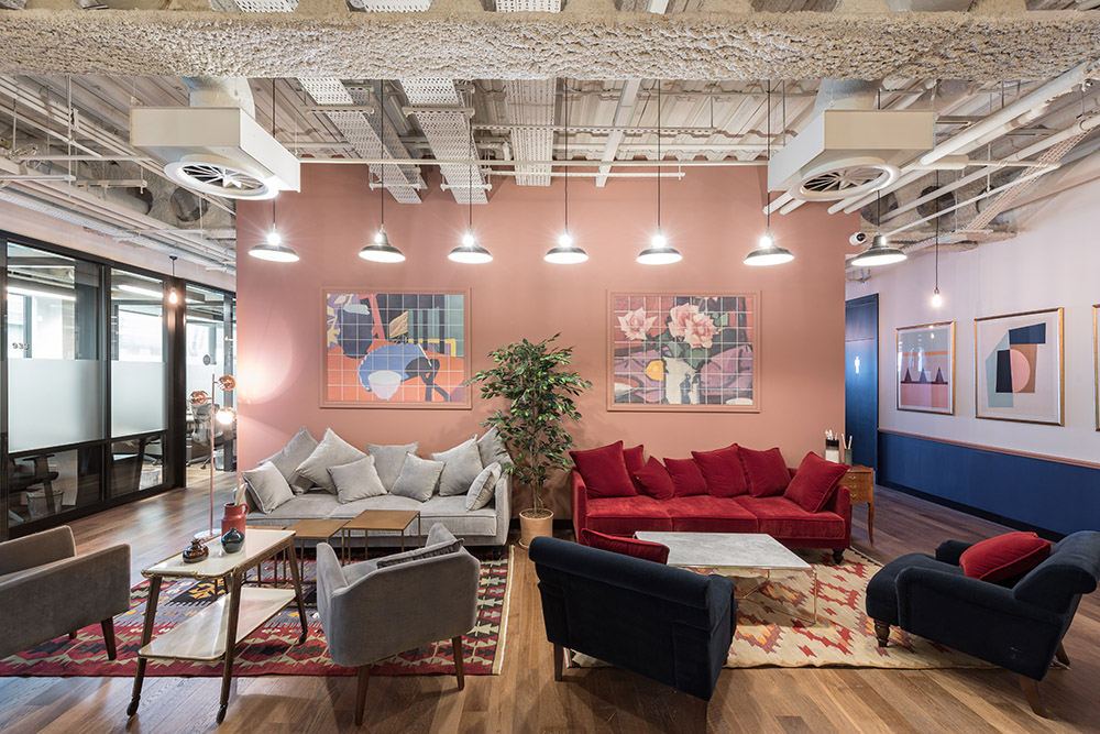 Informal meeting areas