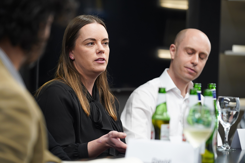 Mix January roundtable at Forbo Showroom