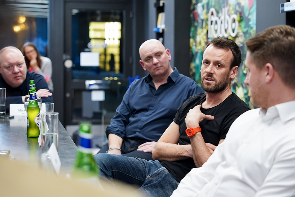 Mix January roundtable at Forbo Showroom