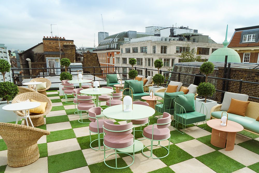 The Wing, London - Rooftop terrace