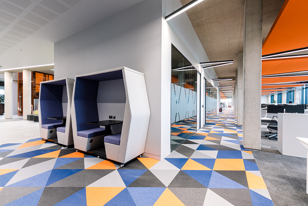 JDD furniture at CDE Global office