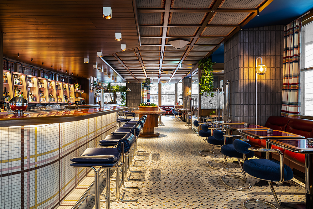 The bar at The Standard London