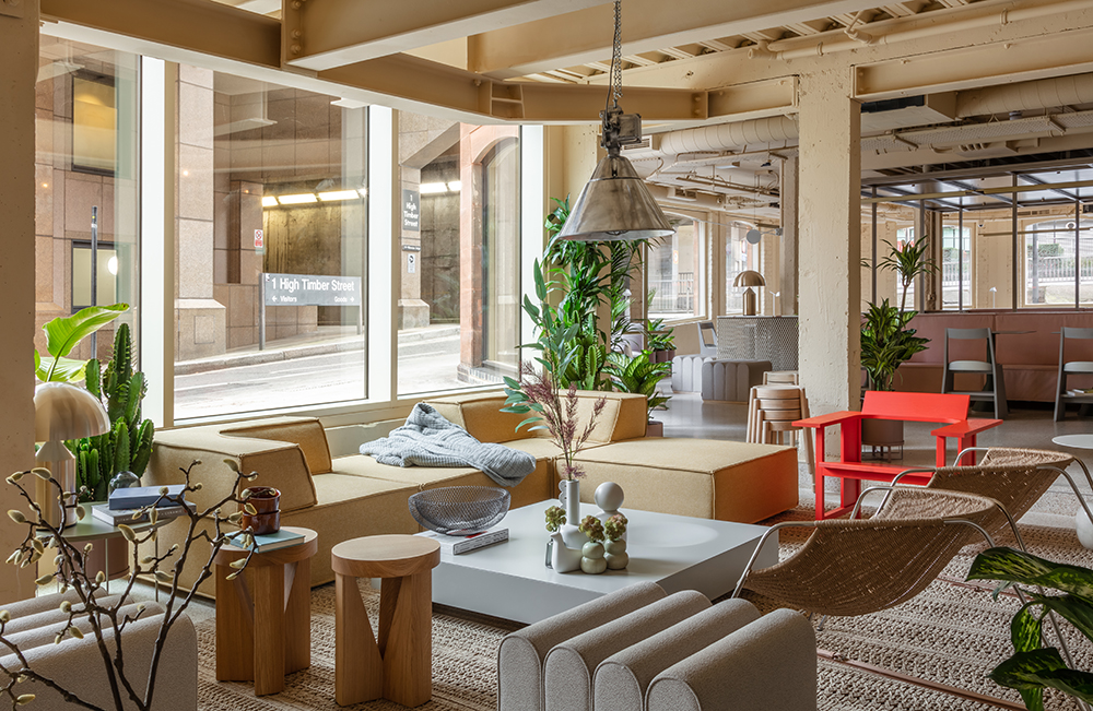 Locke at Broken Wharf coworking and social area