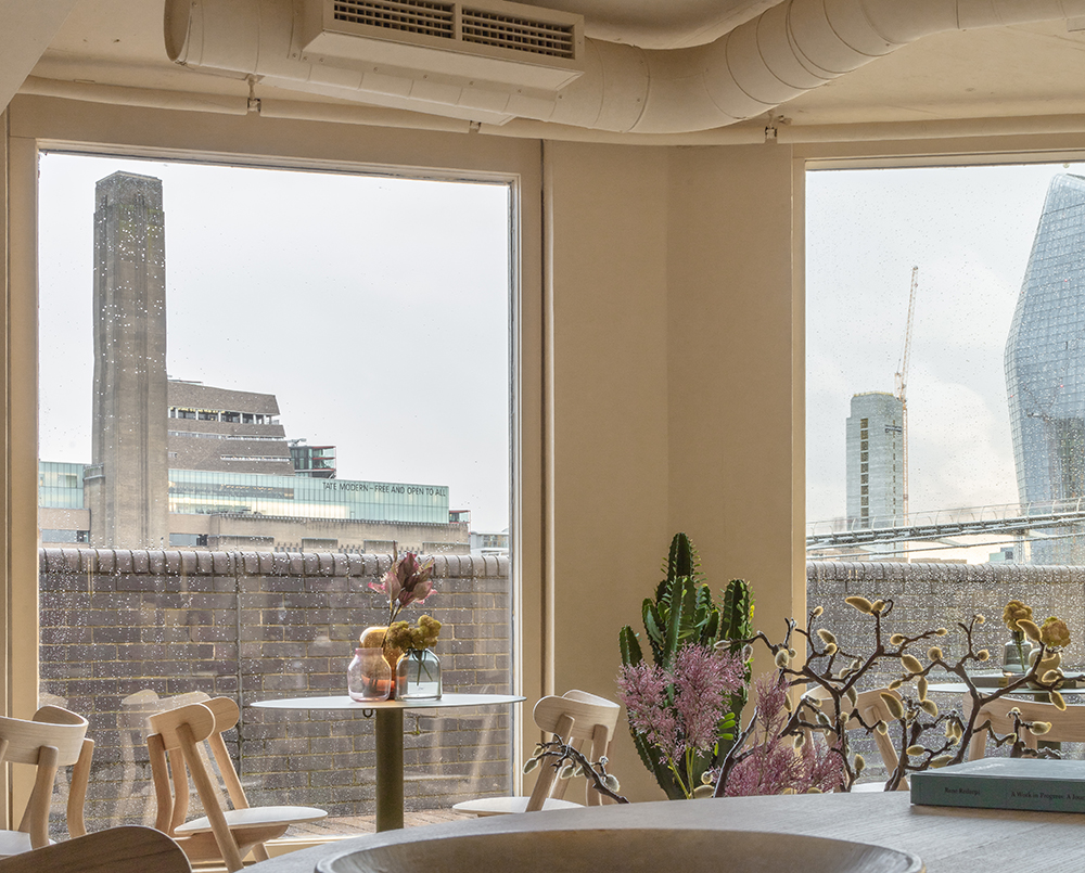 Locke office at Broken Wharf by Grzywinski + Pons overlooks London