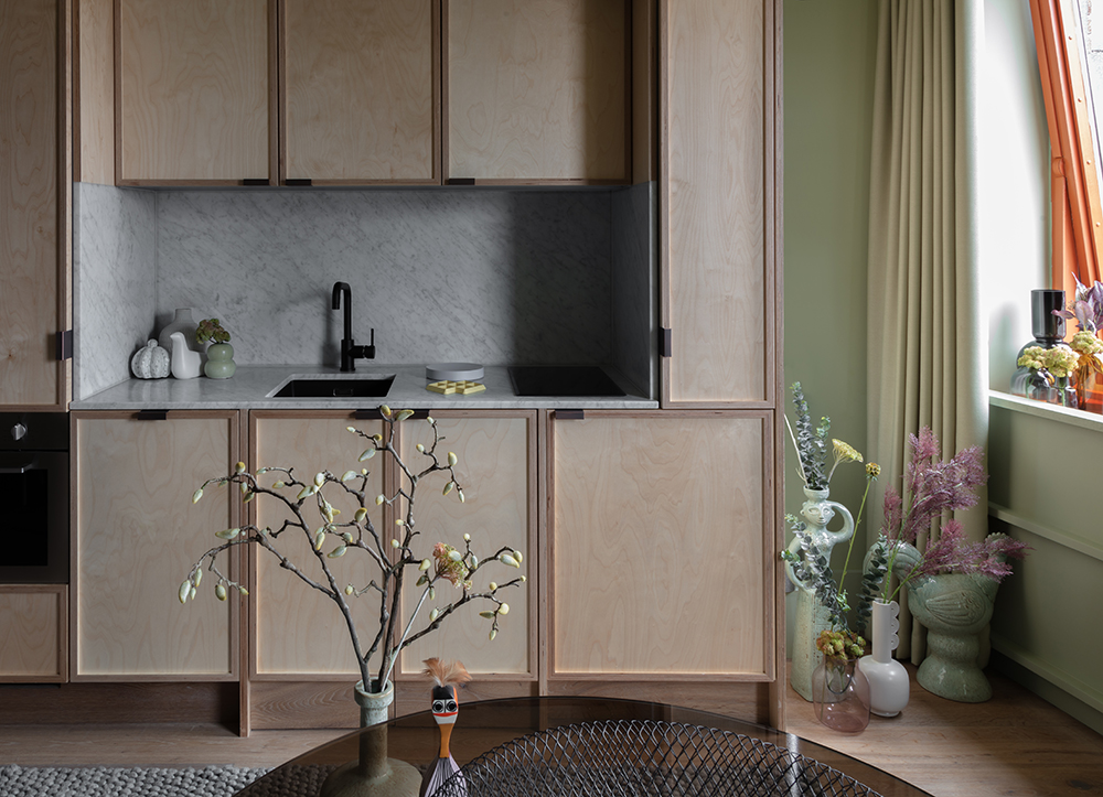cream soft furnishings at Broken Wharf hotel by Grzywinski + Pons