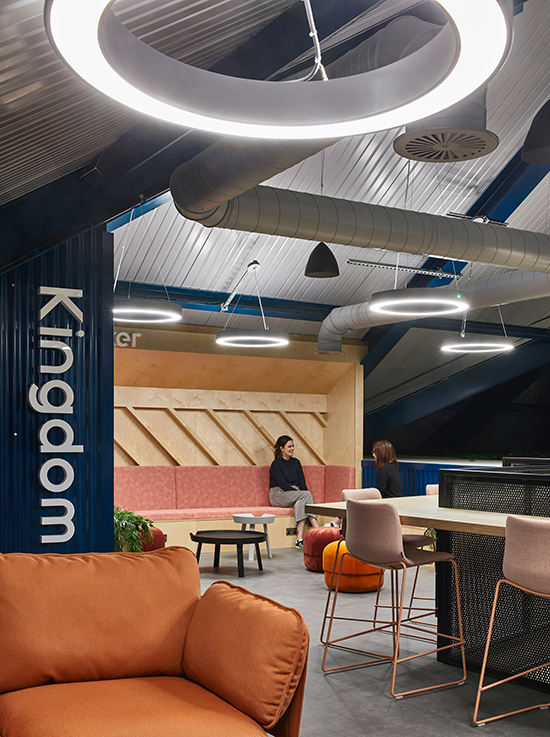 Work space at Playdemic Manchester
