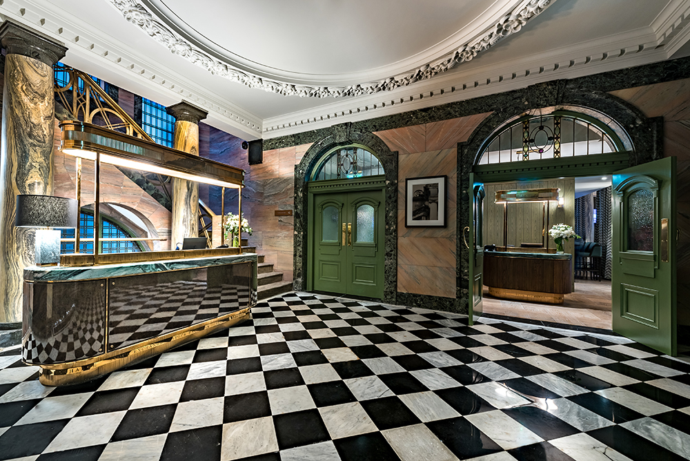 Stock Exchange Hotel Reception by Bevan Cockerill