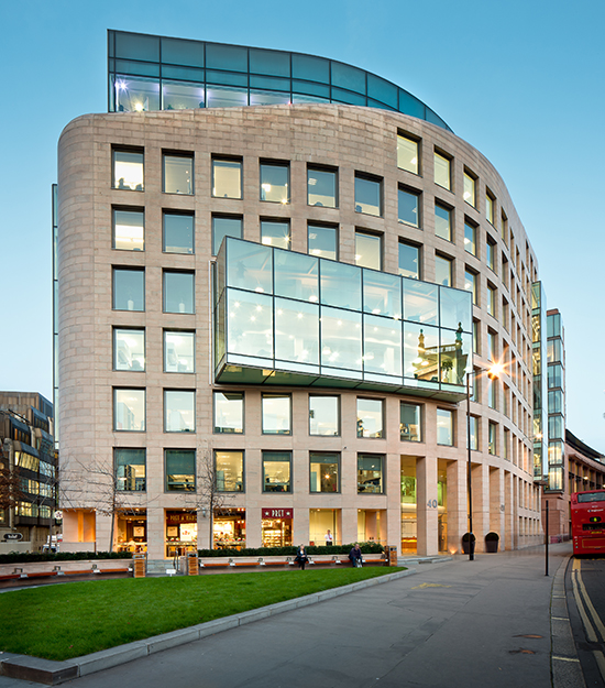 View of exterior of 40 Holborn Viaduct