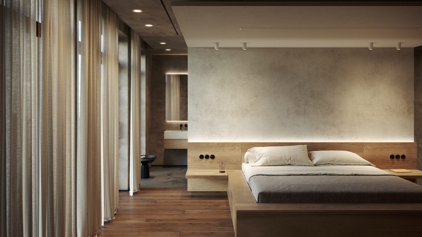 Humanlumen used in a hospitality setting (bedroom)