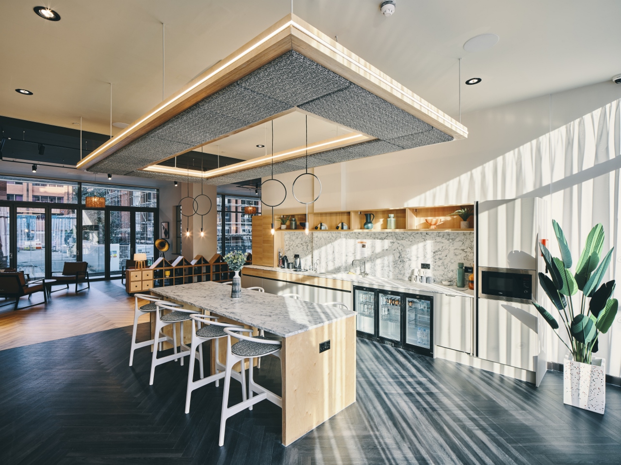 74 Symons House Communal kitchen