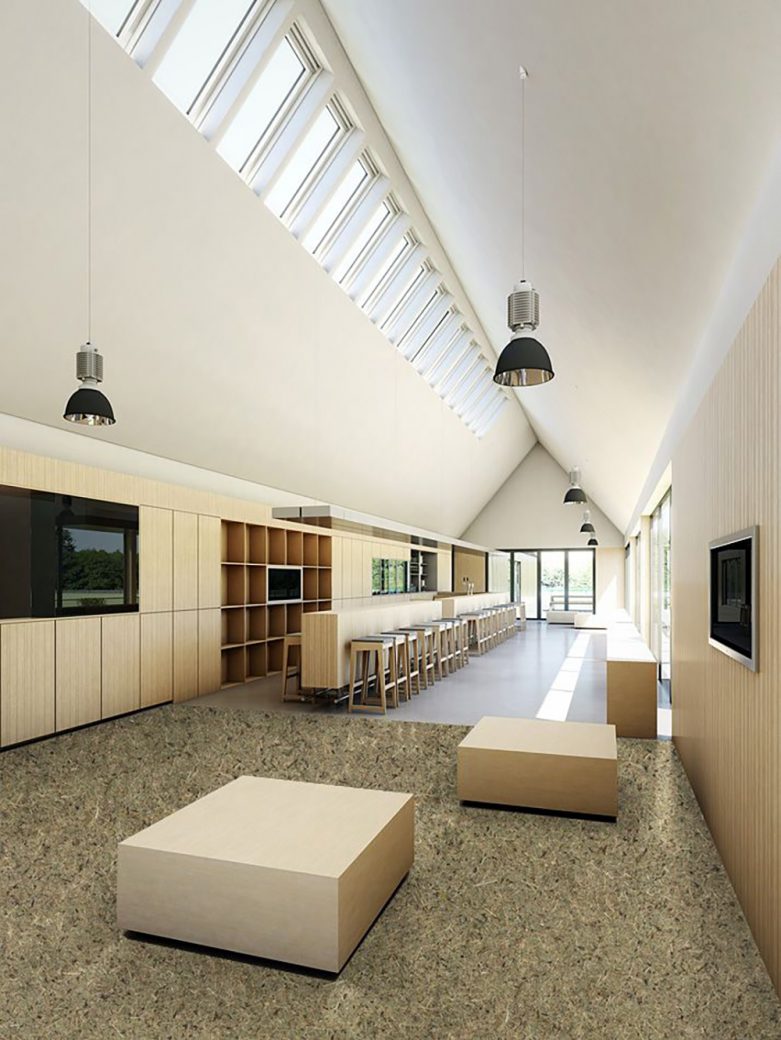 Organoid surfaces in use as flooring