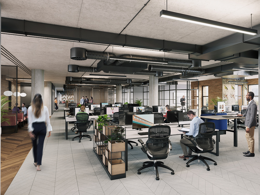 Interiors inside the Southworks Rushworth Street