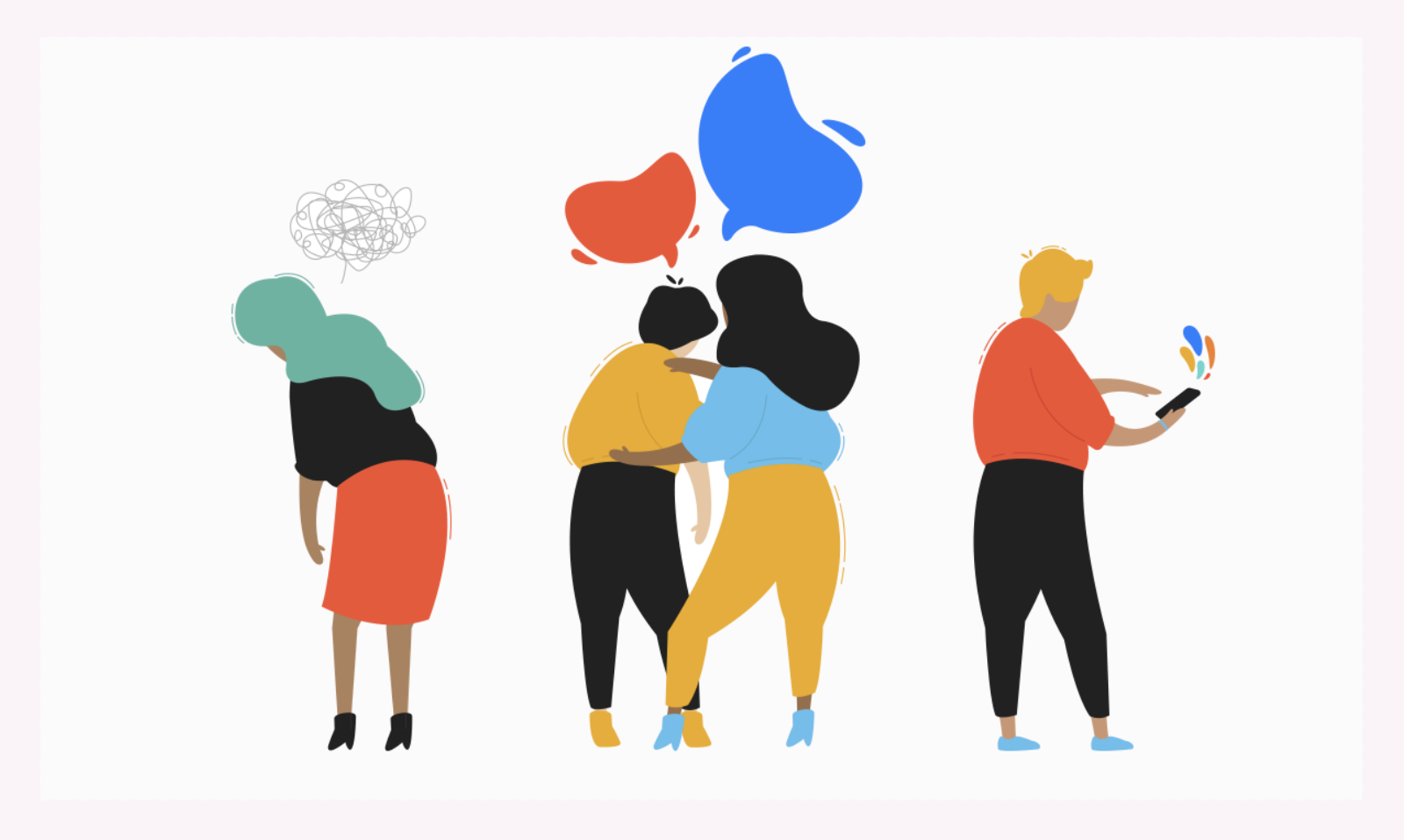 mental health at work illustration