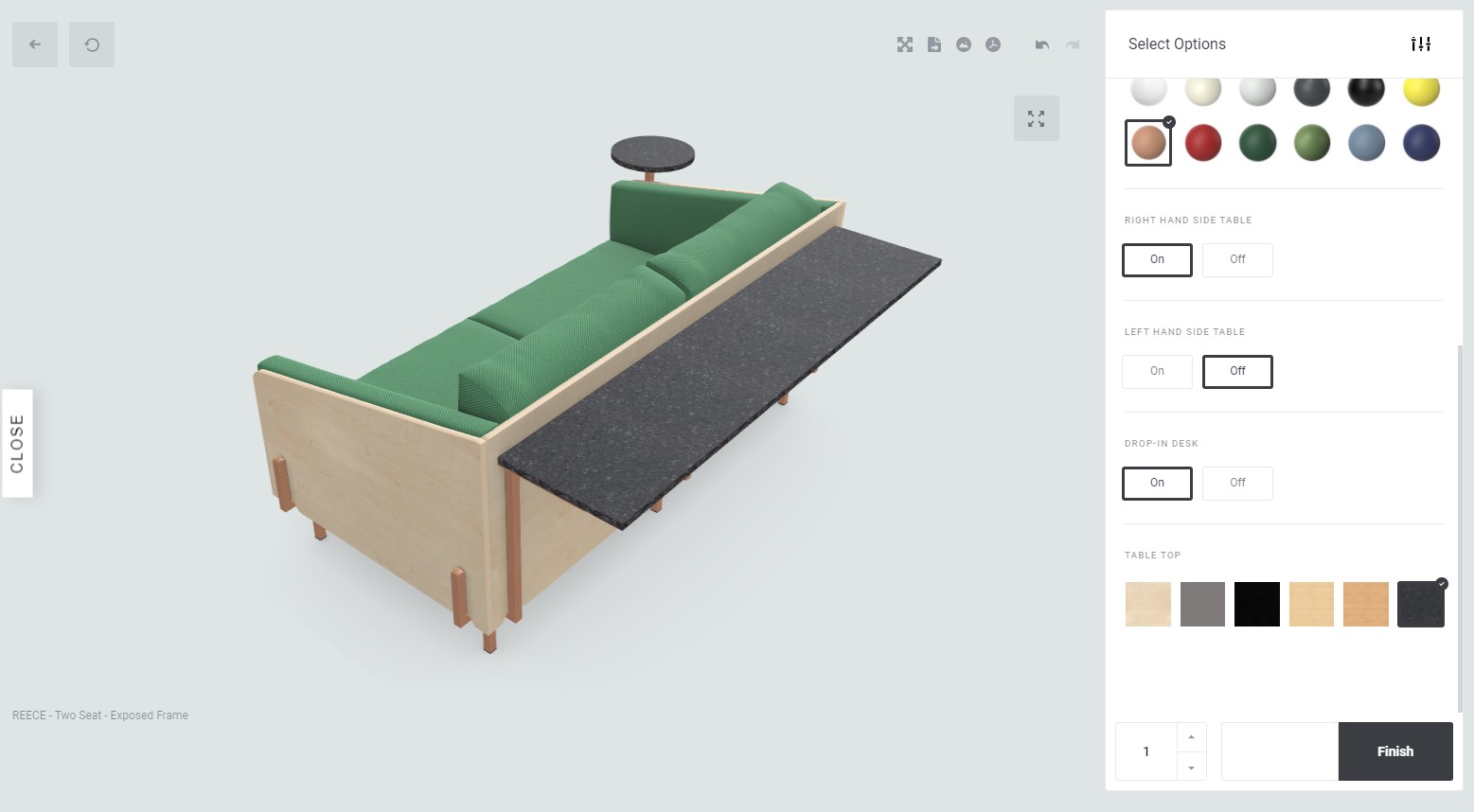 sixteen3 - Configurator - Reece sofa