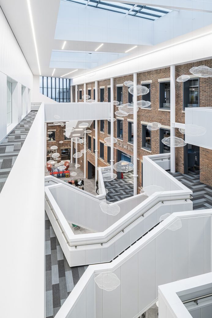 View of lobby at Reckitt Benckiser
