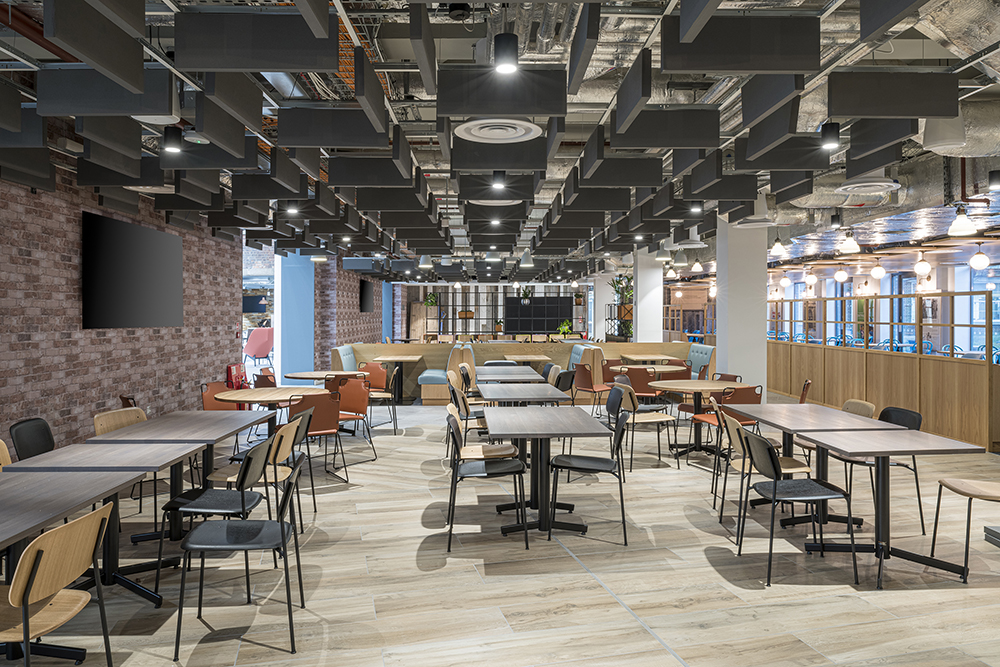 Communal spaces in the Reckitt Benckiser Centre