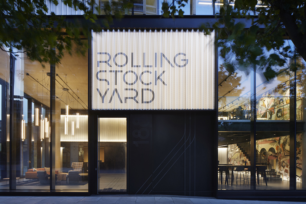 The exterior of Rolling Stock Yard