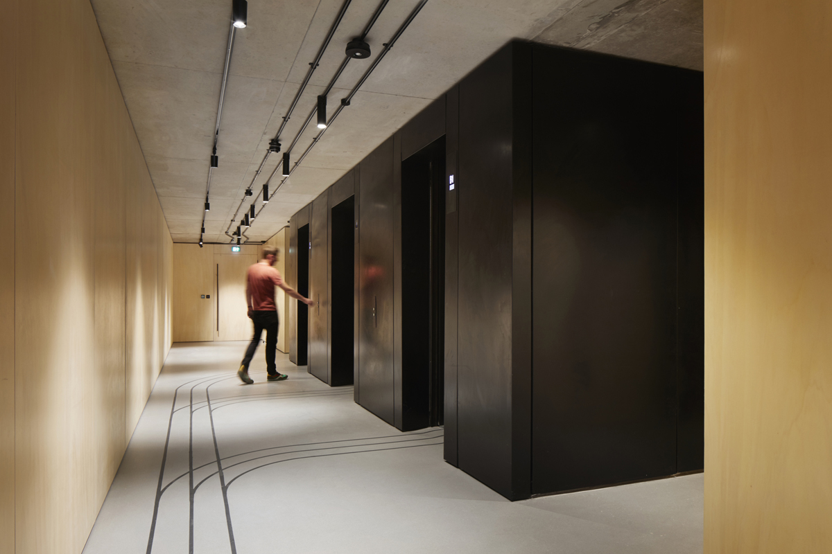 Rolling Stock Yard lift lobby