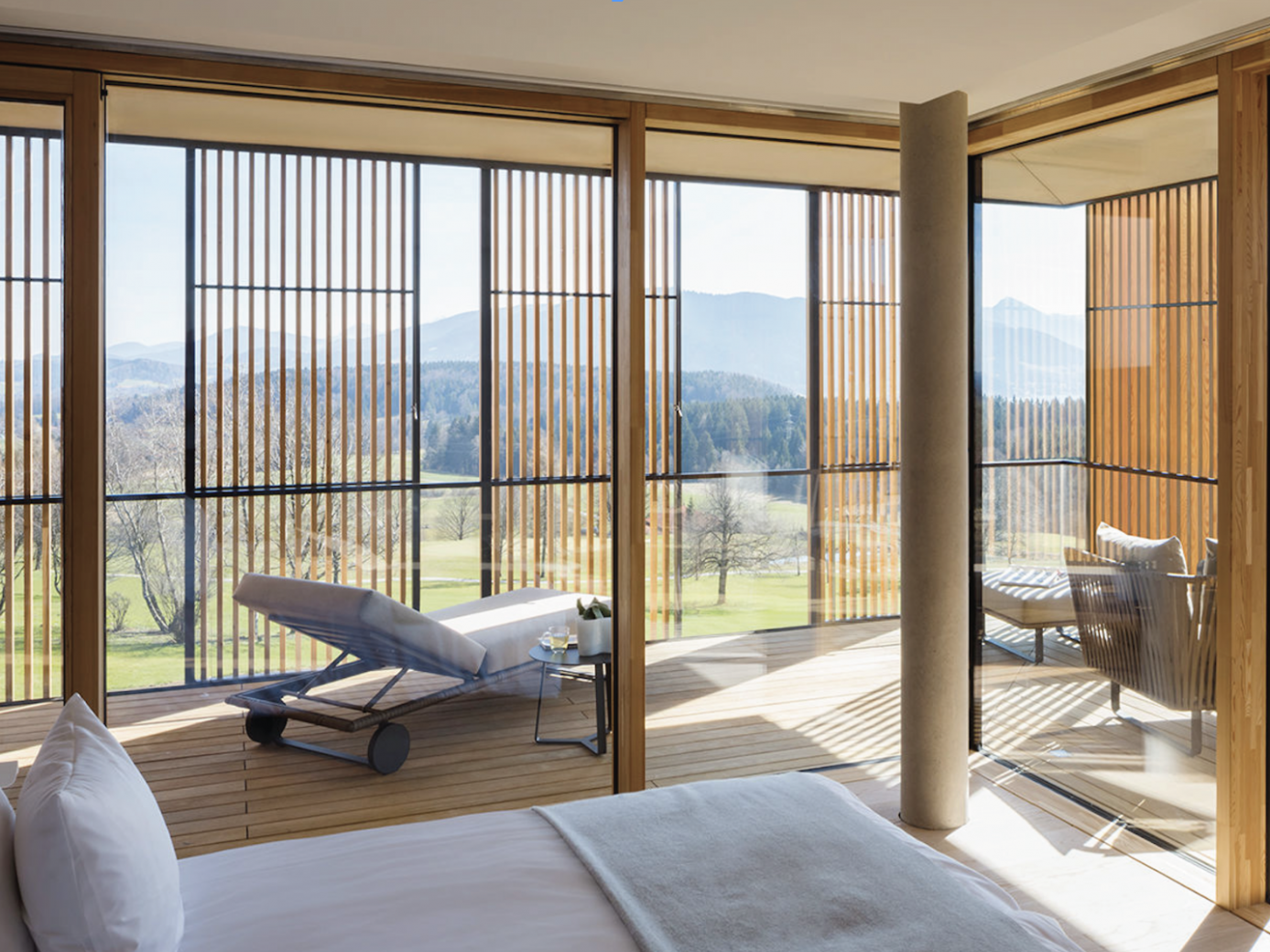 Lanserhof Tegernsee Elysium loft suite, Perkins&Will