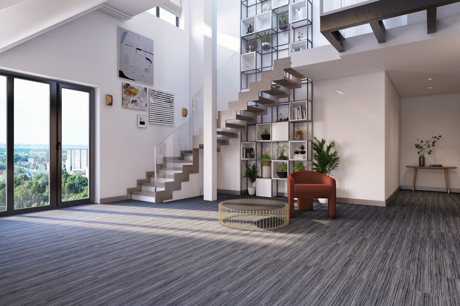 Beam and Braid Carpet fromShaw Contract