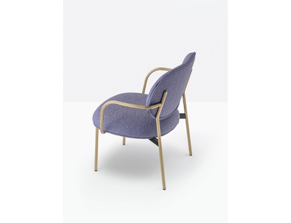 Blume armchair image in blue