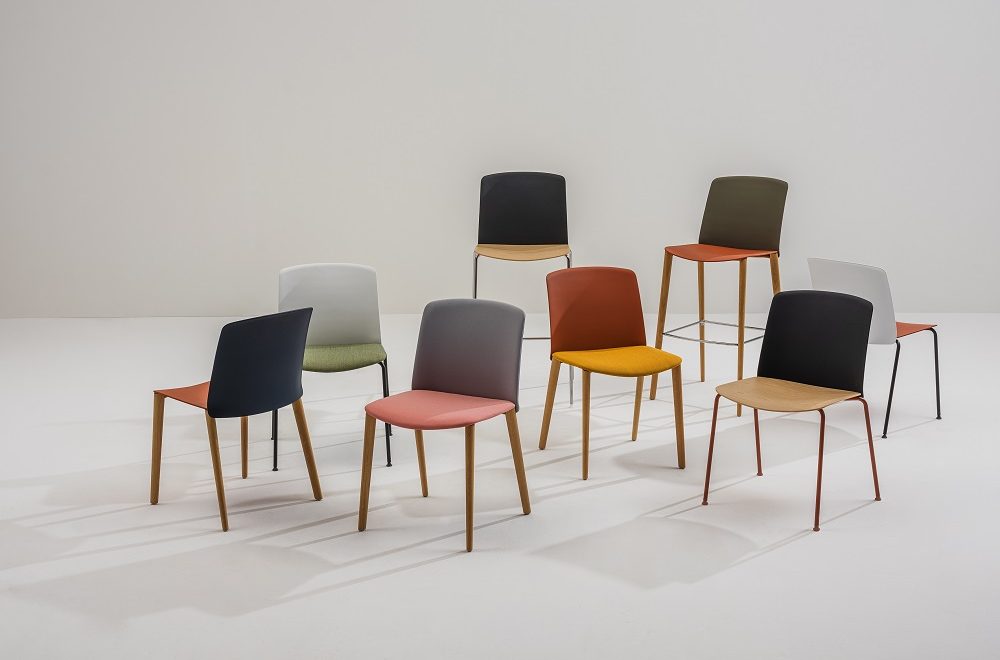 Arper Mixu chairs
