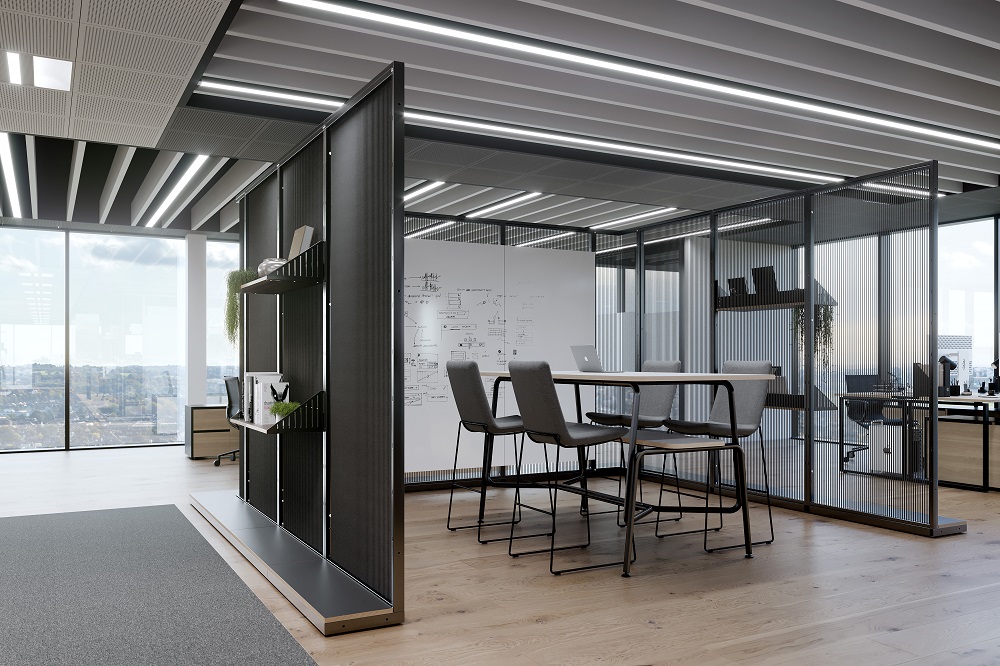 Connection Harp space dividers