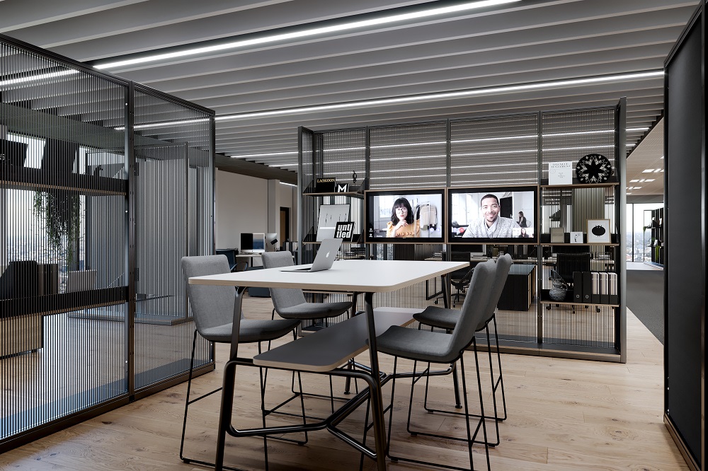 Connection Harp space dividers