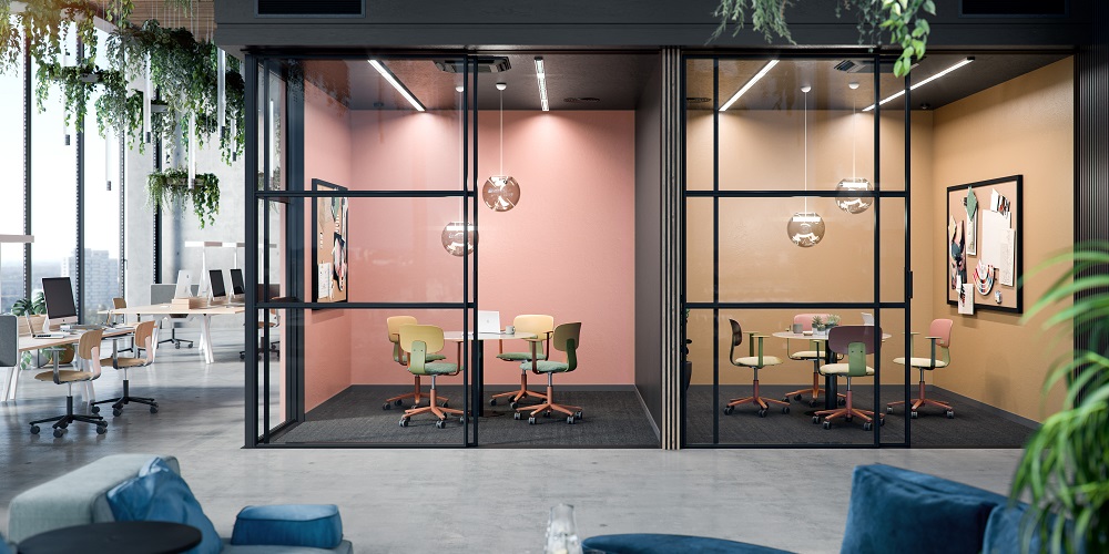 3D rendering HÅG Tion Project Room