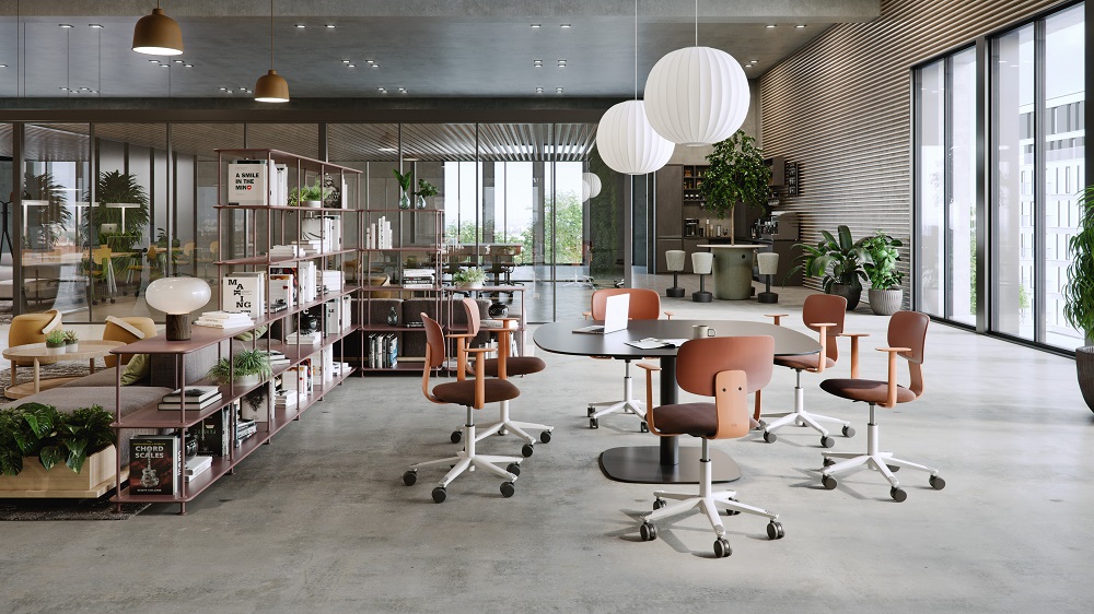 3D rendering HÅG Tion HUB 1