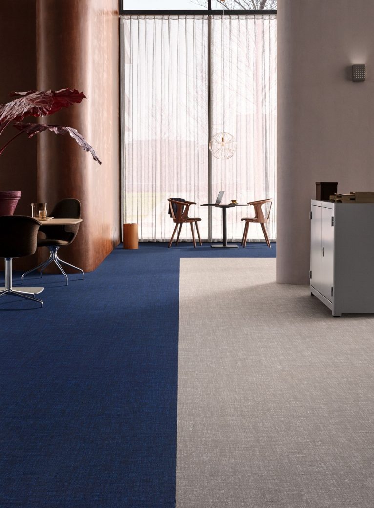 Forbo Flooring Systems-Tessera Perspective blue carpet