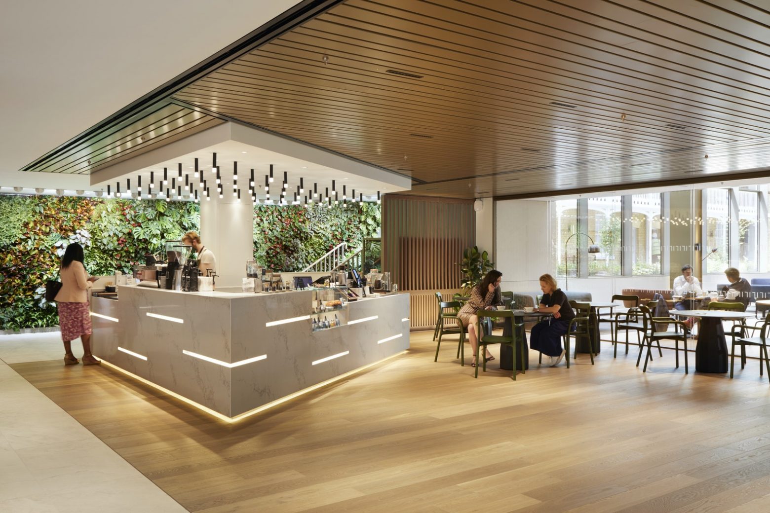 Anglo American workplace social areas