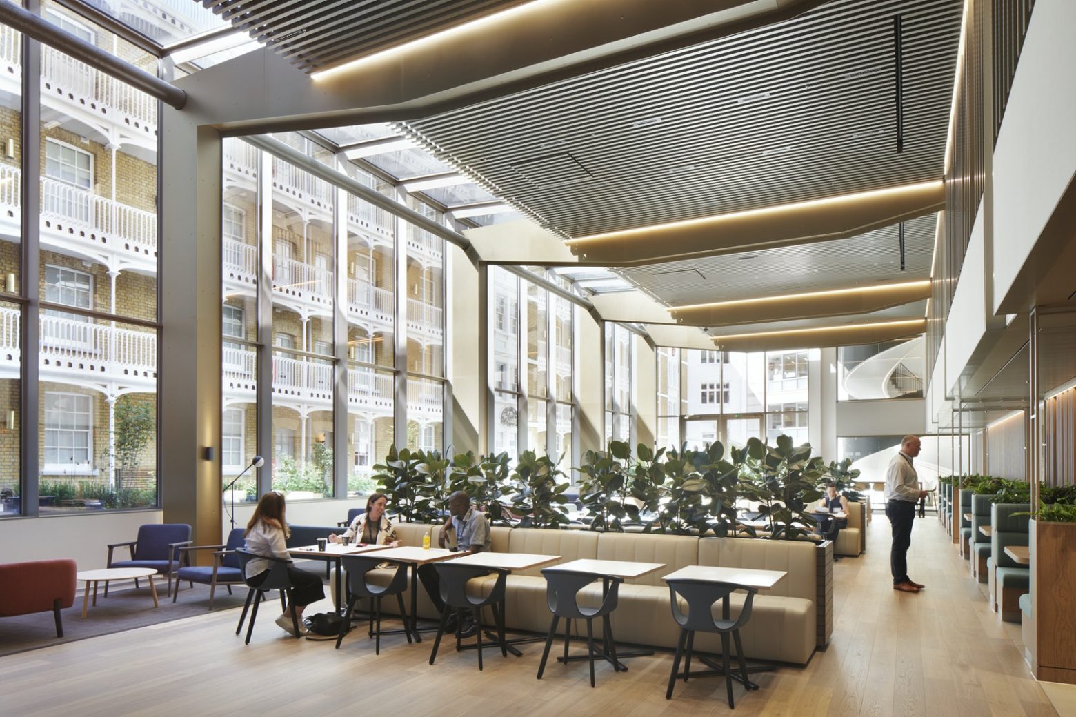 Anglo American workplace social areas