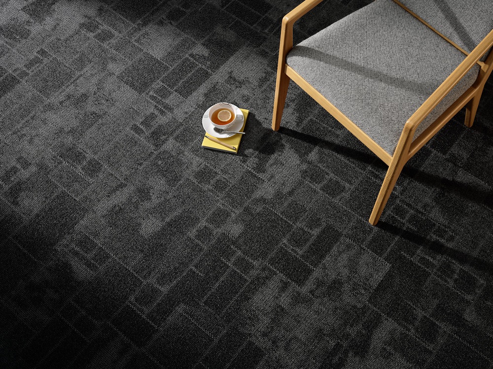 Shaw Contract-Floor Architecture II carpet dark grey