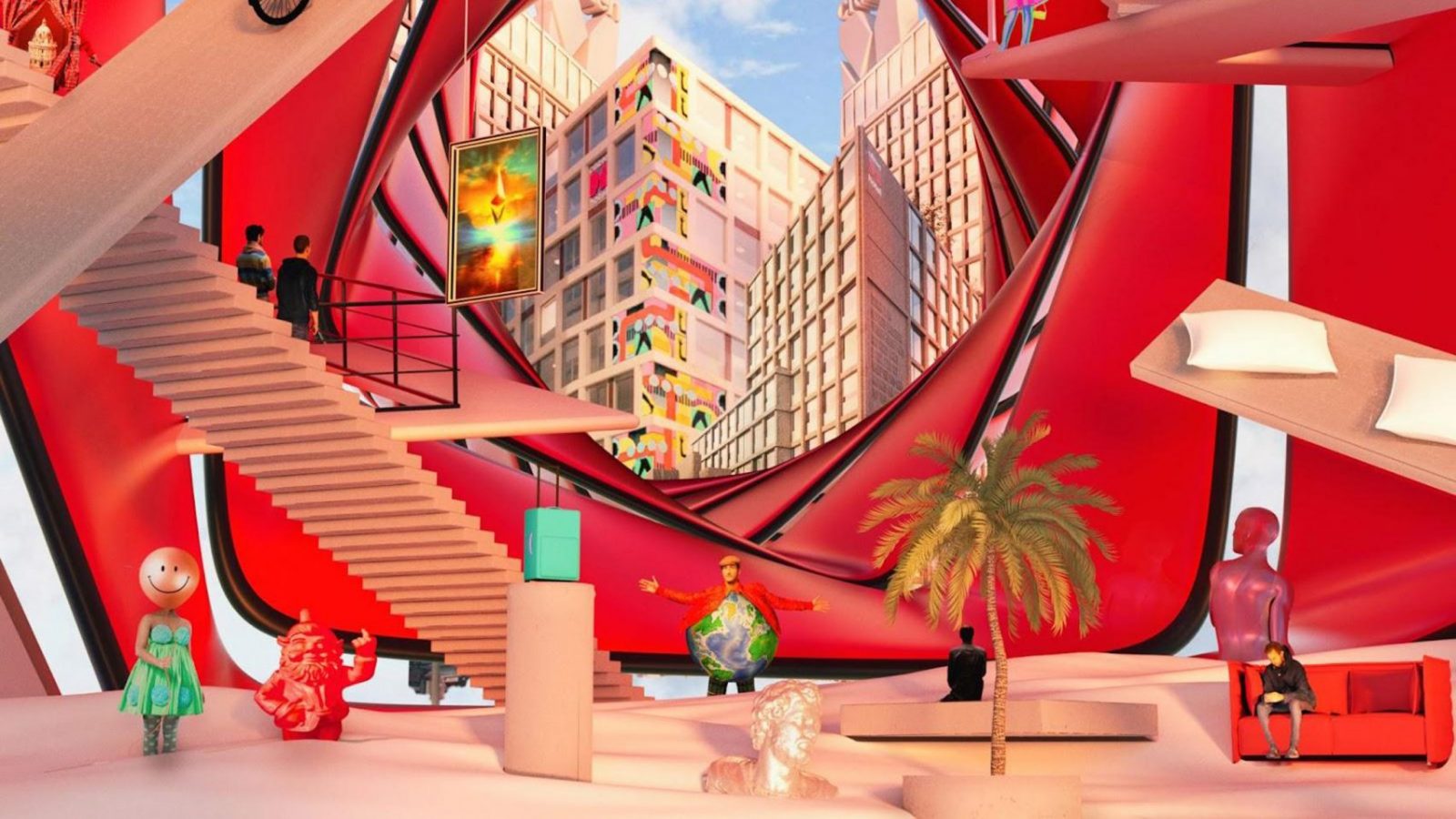 first metaverse hotel by Citizen M hotel group
