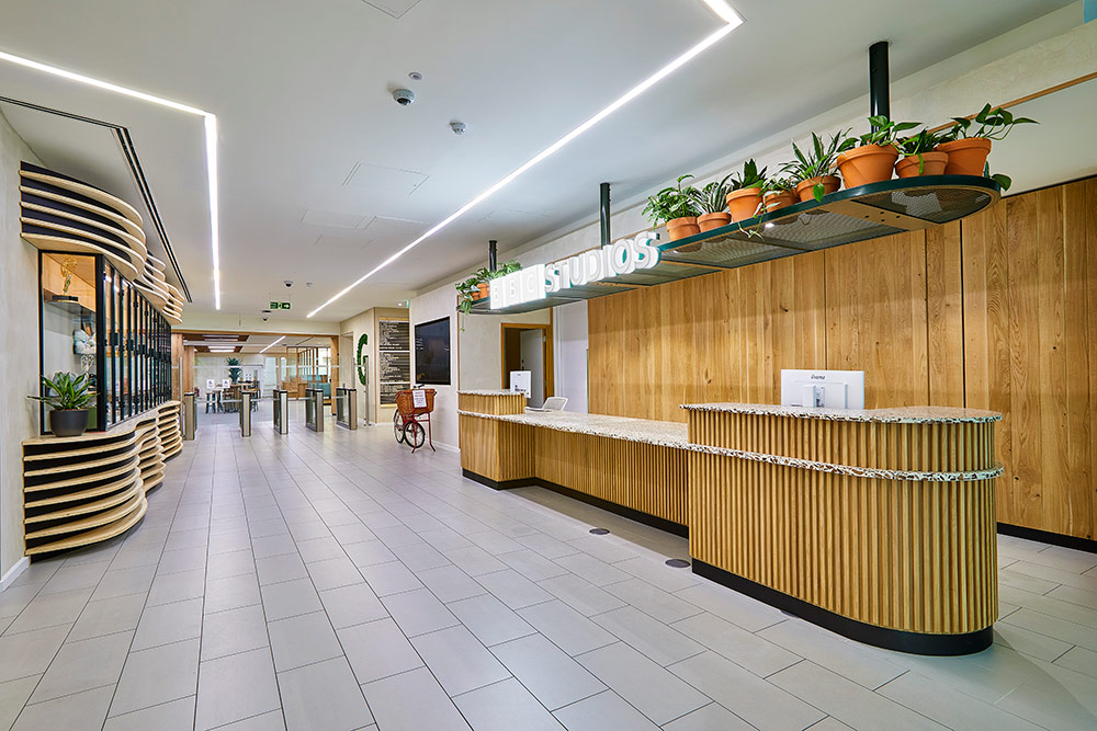 BBC Studios Bristol HOK Reception