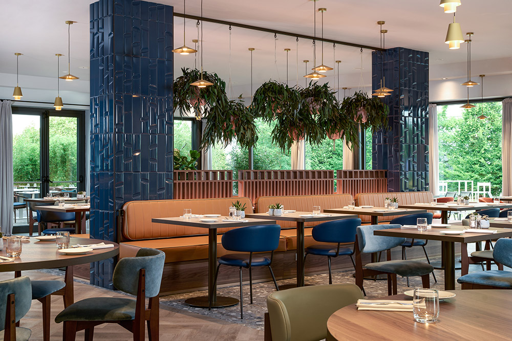 The Quid restaurant interiors at Voco Venice Mestre hotel