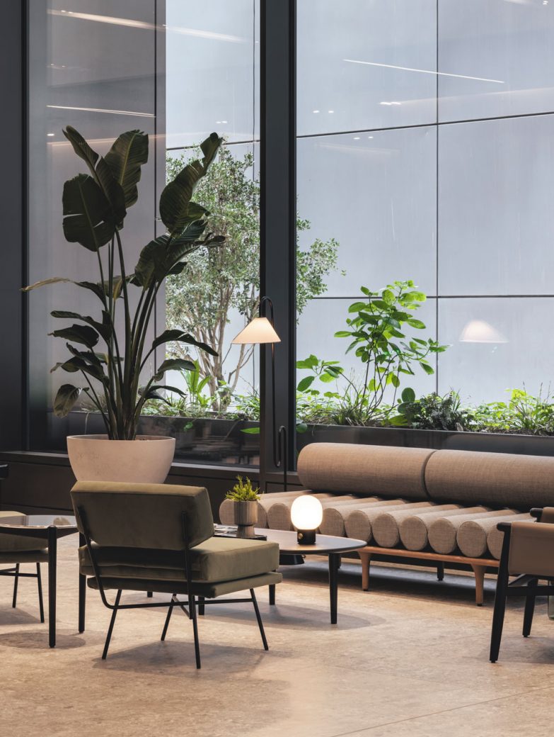 280 Bishopsgate eclectic mix of furniture