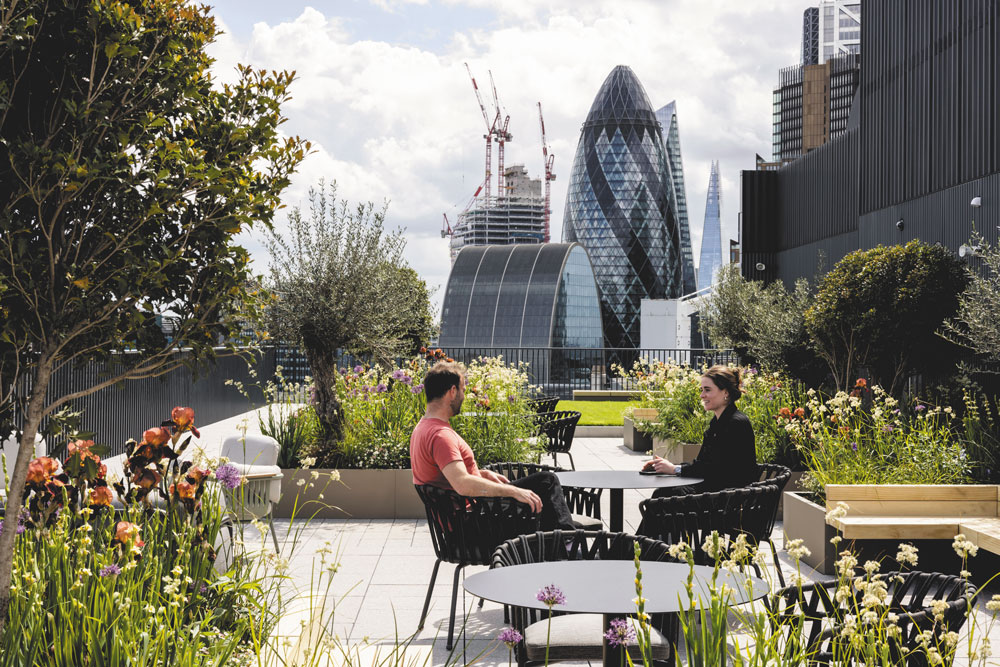 MoreySmith 280 Bishopsgate roof terrace