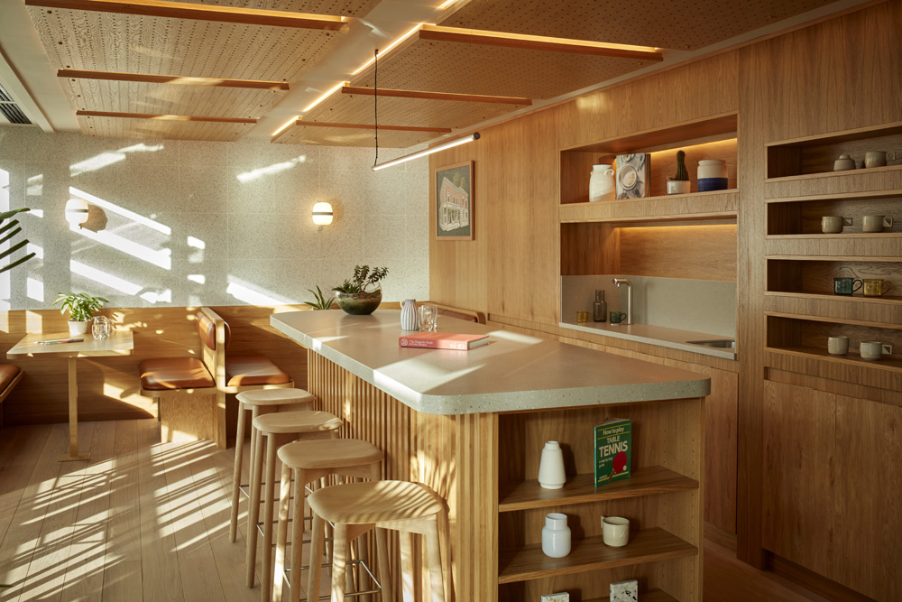 Zendesk kitchen and social space