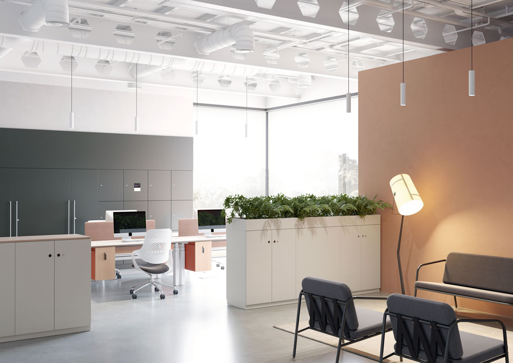 bisley furniture in a bright room setting