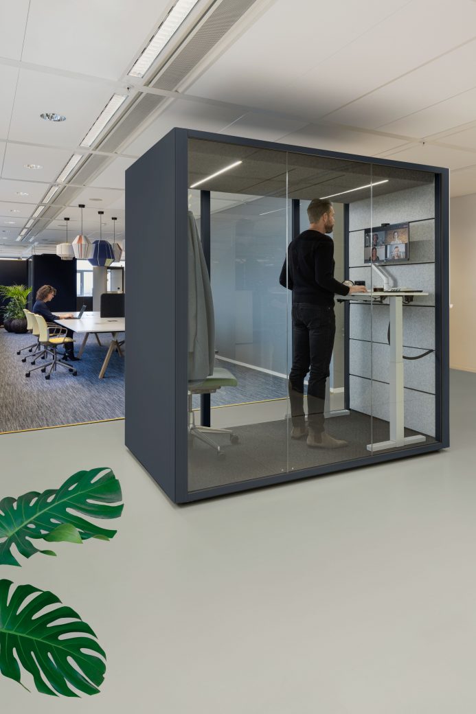 Royal Ahrend Group and Techo, Ahrend Qabin Collection with hybrid working solution