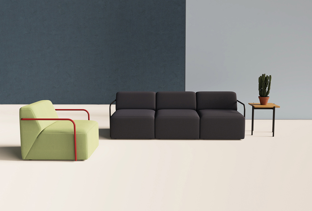 sixteen3 Sedir sofa and armchair seating configurations