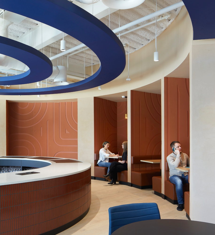 ANZ Bank, Canary Wharf, London - Working pods